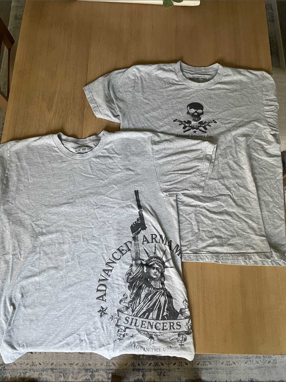 Silent Army Apparel ' T-Shirt Gray with  Graphic